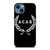 ALL CORPS ARE BASTARD ACAB SYMBOL iPhone 14 Case Cover