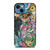 ALL POKEMON EEVEE MOZAIC iPhone 14 Case Cover