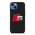 AUDI S CARBON LOGO iPhone 14 Case Cover