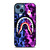BAPE CAMO LOGO BLUE PURPLE iPhone 14 Case Cover