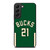JRUE HOLIDAY MILWAUKEE BUCKS NIKE NBA 2021-22 Samsung Galaxy S22 Plus Case Cover