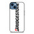 BRIDGESTONE TIRE LOGO WHITE iPhone 14 Case Cover