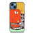 BUGS BUNNY AND GOSSAMER RED LOONEY TUNES iPhone 14 Case Cover