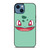BULBASAUR POKEMON ANIME FLAT iPhone 14 Case Cover