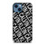 CALVIN KLEIN LOGO PATTERN iPhone 14 Case Cover