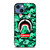CAMO BATHING APE SUPREME GREEN iPhone 14 Case Cover