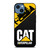 CATERPILLAR CAT BULLDOZER CARBON iPhone 14 Case Cover