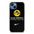 CLUB AMERICA NIKE CARBON iPhone 14 Case Cover