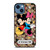COACH MICKEY MINNIE MOUSE LOVE iPhone 14 Case Cover