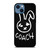 COACH NEW YORK RABBIT LEATHER iPhone 14 Case Cover