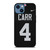DEREK CARR LAS VEGAS RAIDERS NFL KIT iPhone 14 Case Cover