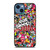 EAT SLEEP JDM STICKERS iPhone 14 Case Cover