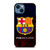 FC BARCELONA LOGO FOOTBALL iPhone 14 Case Cover