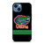 FLORIDA GATORS STRIPE LOGO iPhone 14 Case Cover