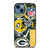 GREEN BAY PACKERS NFL STICKER BOMB iPhone 14 Case Cover