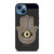 HAMSA EVIL EYE HAND OF FATIMA LOGO iPhone 14 Case Cover