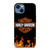 HARLEY DAVIDSON FIRE LOGO iPhone 14 Case Cover