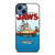 JAWS LOGO 8 BIT iPhone 14 Case Cover