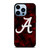 ALABAMA CRIMSON TIDE BADGE iPhone 13 Pro Max Case Cover