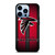 ATLANTA FALCONS METAL LOGO NFL iPhone 13 Pro Max Case Cover