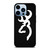 BROWNING ARMS METAL LOGO iPhone 13 Pro Max Case Cover