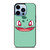 BULBASAUR POKEMON ANIME FLAT iPhone 13 Pro Max Case Cover