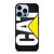 CATERPILLAR CAT METAL BLACK iPhone 13 Pro Max Case Cover