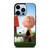 CHARLIE BROWN PEANUTS GRASS iPhone 13 Pro Max Case Cover