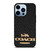 COACH NEW YORK BLACK LEATHER 2 iPhone 13 Pro Max Case Cover