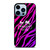 COACH NEW YORK BLACK VIOLET iPhone 13 Pro Max Case Cover