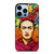 FRIDA KAHLO FLORAL ART iPhone 13 Pro Max Case Cover