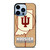 HOOSIER STATE OF MIND INDIANA WOODEN LOGO iPhone 13 Pro Max Case Cover