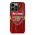 ARSENAL FC WOODEN LOGO iPhone 13 Pro Case Cover