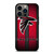 ATLANTA FALCONS METAL LOGO NFL iPhone 13 Pro Case Cover