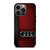 AUDI CAR RED LEATHER iPhone 13 Pro Case Cover