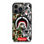BAPE SHARK SUPREME CAMO 2 iPhone 13 Pro Case Cover