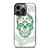 BOSTON CELTICS BASKET SKULL iPhone 13 Pro Case Cover