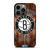 BROOKLYN NETS WOODEN LOGO iPhone 13 Pro Case Cover