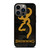 BROWNING ARMS CAMO CARBON iPhone 13 Pro Case Cover