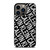CALVIN KLEIN LOGO PATTERN iPhone 13 Pro Case Cover
