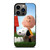 CHARLIE BROWN PEANUTS GRASS iPhone 13 Pro Case Cover