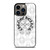 CHROME HEARTS WHITE iPhone 13 Pro Case Cover