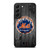 NEW YORK METS BASEBALL MLB WOOD LOGO Samsung Galaxy S22 Plus Case Cover