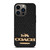 COACH NEW YORK BLACK LEATHER 2 iPhone 13 Pro Case Cover