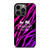 COACH NEW YORK BLACK VIOLET iPhone 13 Pro Case Cover