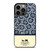 COACH NEW YORK BLUE FLORAL BATIK iPhone 13 Pro Case Cover
