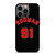 DENNIS RODMAN CHICAGO BULLS iPhone 13 Pro Case Cover