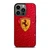FERRARI DROP WATER RED iPhone 13 Pro Case Cover