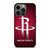 HOUSTON ROCKETS WOODEN LOGO 2 iPhone 13 Pro Case Cover