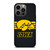 IOWA HAWKEYES STRIPE LOGO iPhone 13 Pro Case Cover